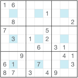 Sudoku de punto central