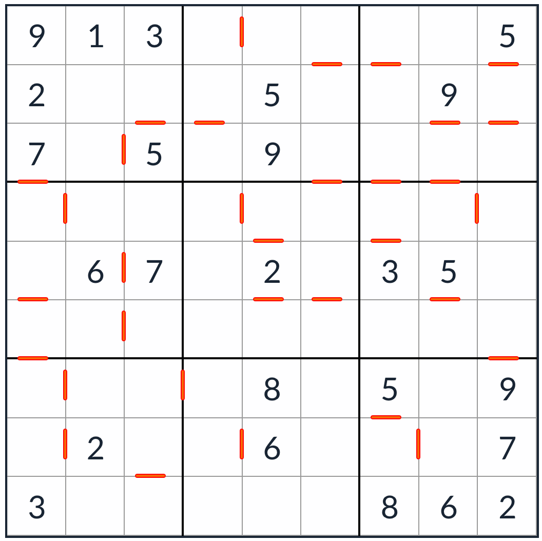 Sudoku consecutivo anti-rey
