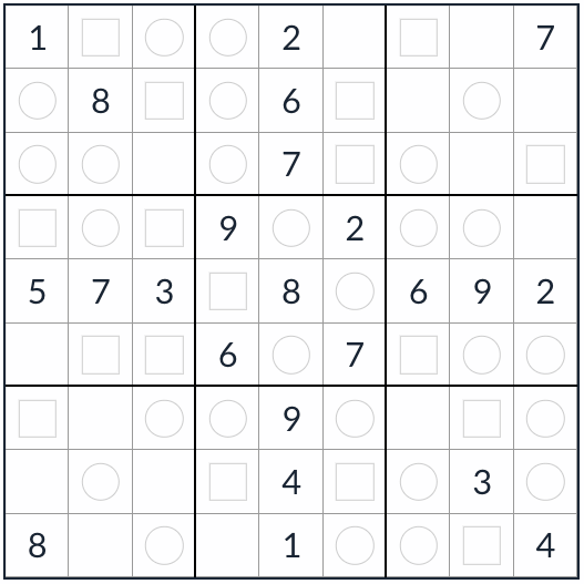 Anti-rey par-Odd Sudoku