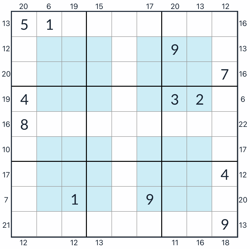 Hyper Frame anti-rey Sudoku