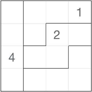 Rompecabezas sudoku 4x4