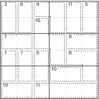 Sudoku Anti-rey Asesino 6x6