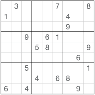Sudoku no consecutivo