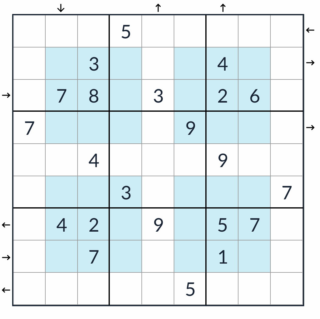 Hyper Rossini Sudoku Pregunta