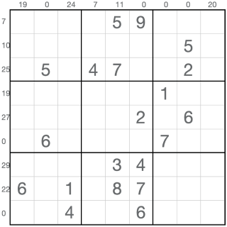 Sudoku Sándwich Anti-Rey
