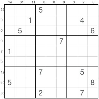 Sudoku Sándwich Anti-Caballero