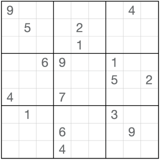 Sudoku 17 pistas